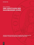 Cover: Der Westchor des Naumburger Doms - De Gruyter
