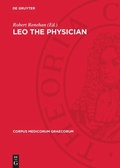 Cover: Leo the Physician - De Gruyter