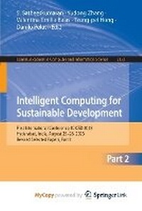 Enlarge image Cover: Intelligent Computing for Sustainable Development - Springer