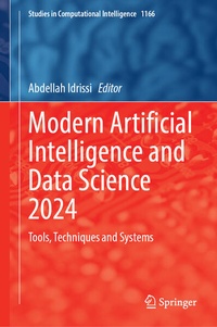 Enlarge image Cover: Modern Artificial Intelligence and Data Science 2024 - Springer