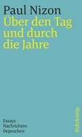 Cover: &Uuml;ber den Tag und durch die Jahre - Suhrkamp