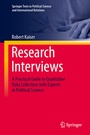 Cover: Research Interviews - Springer