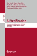Cover: AI Verification - Springer