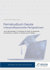 Enlarge image Cover: Fernstudium heute - Apollon University Press