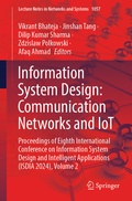 Cover: Information System Design: Communication Networks and IoT - Springer