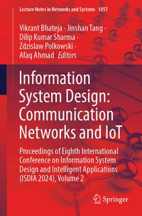 Abbildung von: Information System Design: Communication Networks and IoT - Springer