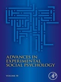 Cover: Advances in Experimental Social Psychology - Academic Press