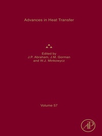 Enlarge image Cover: Advances in Heat Transfer - Academic Press