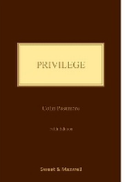 Abbildung von: Privilege - Sweet & Maxwell