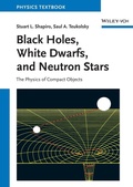 Bild: Black Holes, White Dwarfs and Neutron Stars - Wiley-VCH