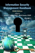 Cover: Information Security Management Handbook, Volume 3 - Auerbach