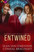 Cover: Entwined (Darklight, #3) - NineStar Press, LLC