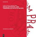 Cover: Zur Elastızit&auml;ts- und Thermoelastizit&auml;tstheorie - De Gruyter