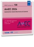 Cover: GMM-Fb. 108: AmEC 2024 - VDE Verlag