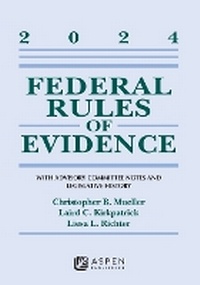 Abbildung von: Federal Rules of Evidence - Aspen Publishing