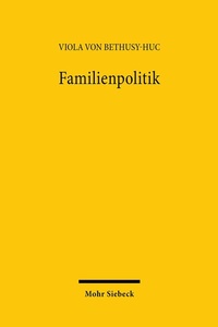 Abbildung von: Familienpolitik - Mohr Siebeck