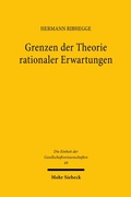 Cover: Grenzen der Theorie rationaler Erwartungen - Mohr Siebeck