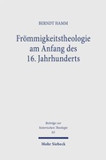 Cover: Fr&ouml;mmigkeitstheologie am Anfang des 16. Jahrhunderts - Mohr Siebeck