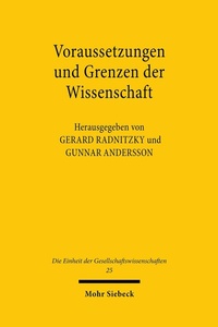 Abbildung von: Voraussetzungen und Grenzen der Wissenschaft - Mohr Siebeck