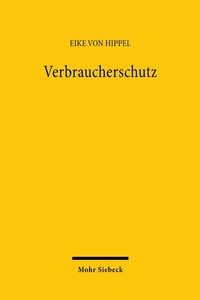 Abbildung von: Verbraucherschutz - Mohr Siebeck