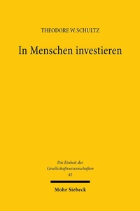 Abbildung von: In Menschen investieren - Mohr Siebeck