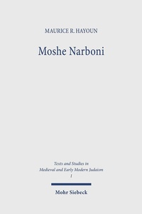 Abbildung von: Moshe Narboni - Mohr Siebeck