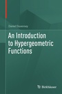 Cover: An Introduction to Hypergeometric Functions - Birkhäuser