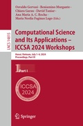 Cover: Computational Science and Its Applications - ICCSA 2024 Workshops - Springer