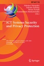 Cover: ICT Systems Security and Privacy Protection - Springer
