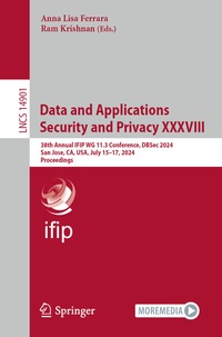 Abbildung von: Data and Applications Security and Privacy XXXVIII - Springer