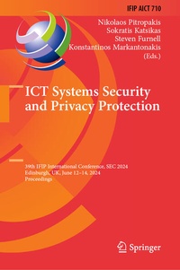 Enlarge image Cover: ICT Systems Security and Privacy Protection - Springer