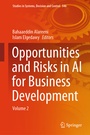 Cover: Opportunities and Risks in AI for Business Development - Springer