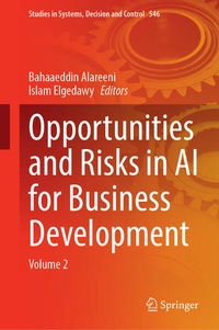 Enlarge image Cover: Opportunities and Risks in AI for Business Development - Springer