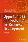 Cover: Opportunities and Risks in AI for Business Development - Springer