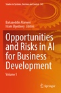 Cover: Opportunities and Risks in AI for Business Development - Springer