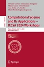 Cover: Computational Science and Its Applications - ICCSA 2024 Workshops - Springer