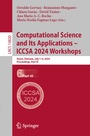 Cover: Computational Science and Its Applications - ICCSA 2024 Workshops - Springer