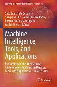 Enlarge image Cover: Machine Intelligence, Tools, and Applications - Springer
