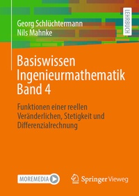 Abbildung von: Basiswissen Ingenieurmathematik Band 4 - Springer Vieweg