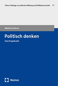 Abbildung von: Politisch denken - Nomos