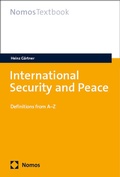 Cover: International Security and Peace - Nomos