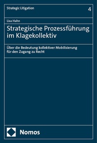 Abbildung von: Strategische Prozessführung im Klagekollektiv - Nomos