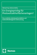 Bild: Ein Energieprivileg für Photovoltaikfreiflächenanlagen? - Nomos