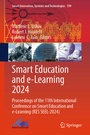 Cover: Smart Education and e-Learning 2024 - Springer