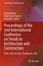 Cover: Proceedings of the 2nd International Conference on Trends in Architecture and Construction - Springer