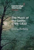 Cover: The Music of the Gothic 1789-1820 - Cambridge University Press