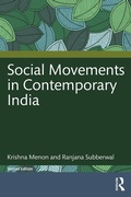 Cover: Social Movements in Contemporary India - CRC Press
