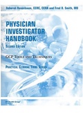 Cover: Physician Investigator Handbook - CRC Press