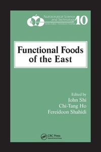 Enlarge image Cover: Functional Foods of the East - CRC Press