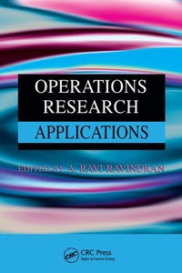 Enlarge image Cover: Operations Research Applications - CRC Press